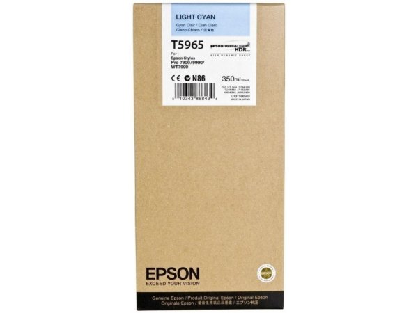Картридж Epson C13T596500 T5965 30.12.2021